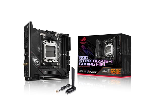 ASUS Bundkort ROG Strix B650E-I Gaming WiFi - Mini-ITX - Socket AM5 - AMD B650