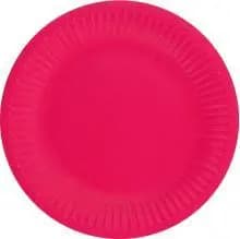 GoDan Yksiväriset pahvilautaset 18cm 6kpl