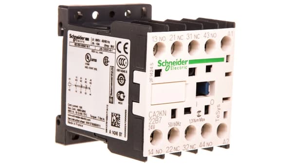 Hjælpekontaktor 10A 2S 2Å 24V AC CA2KN22B7