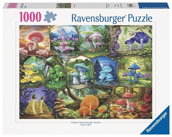 Pussel 1000 Vackra Svampar