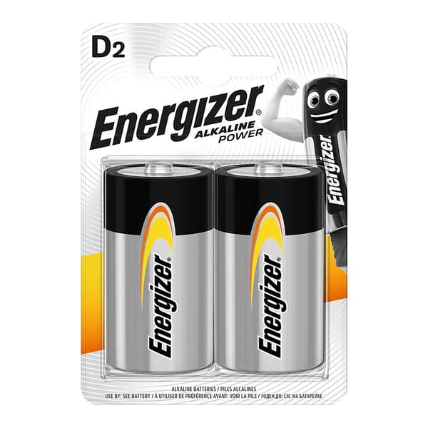 Akut Energizer 638203 LR20 1,5 V 1.5 V (2 osaa)