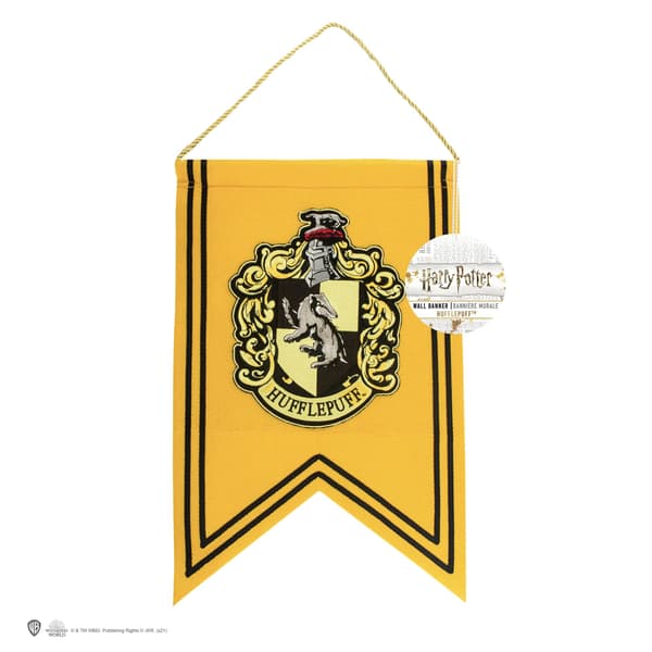 Harry Potter Hufflepuff väggbanderoll