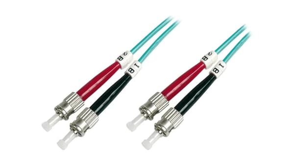 DK-2511-10/3 OM3 ST/UPC lätt luft luft patchkabel med båda sidor 10m LSZH