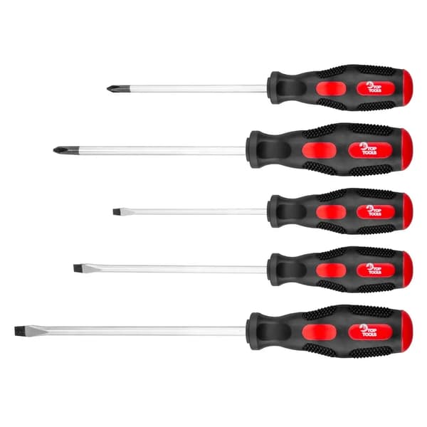 Top Tools Ruuvimeisselisarja, 5 osaa - 39D503