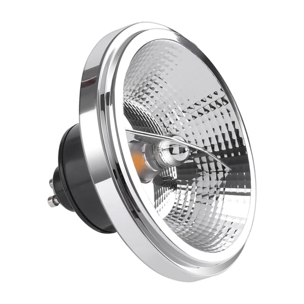 AR111 - 10,5W GU10 4000K/ Svart med reflektor