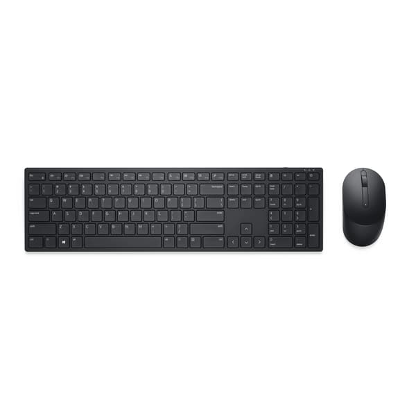 Dell-näppäimistö ja -hiirisarja KM5221W - US-asettelu - Musta