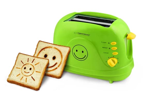 ESPERANZA BRØDRISTER CROISSANT MED BILLEDTOASTING MULTIFUNKTIONEL
