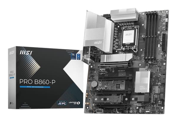 MSI PRO B860-P - bundkort - ATX - LGA1851 Socket - B860