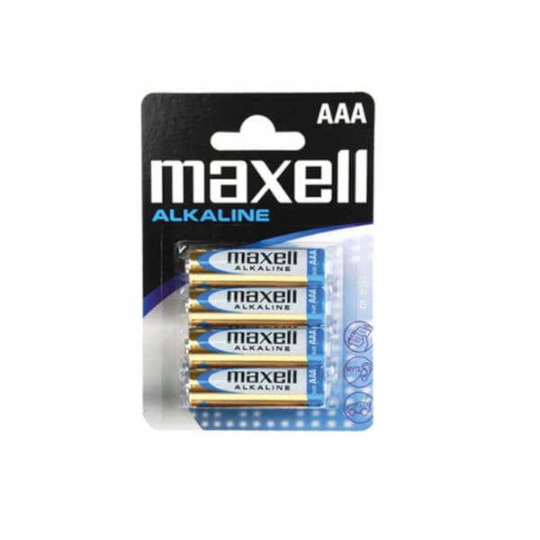 Alkaliparistot Maxell MN2400 (Pack-4) AAA 1,5 V