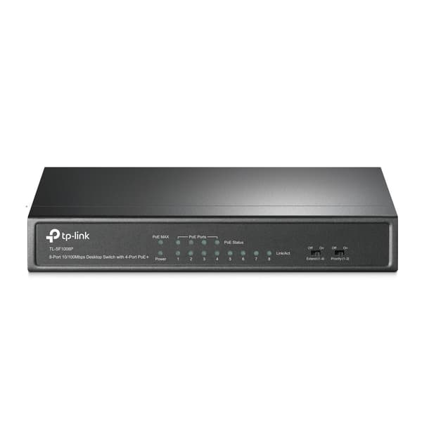 TP-Link TL-SF1008P - switch - 8 porte