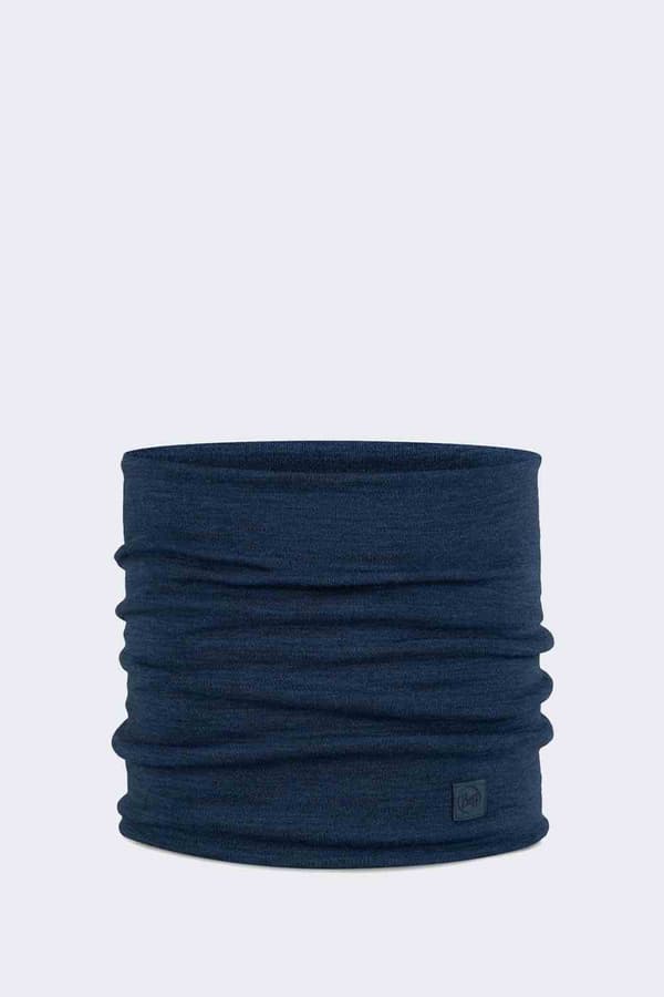 Chimney Buff Merino Heavyweight Solid Night Blue