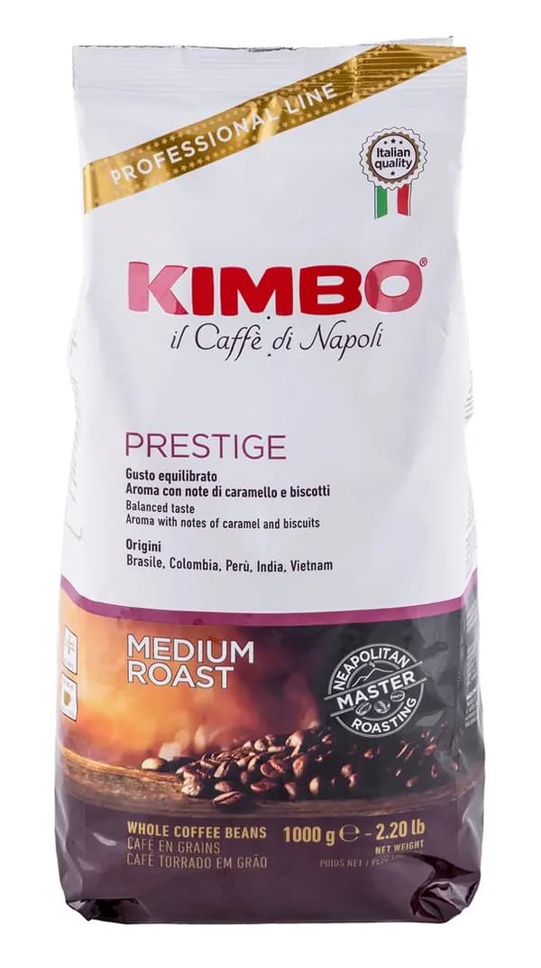 Kaffebönor Kimbo Espresso Bar Prestige 1 kg