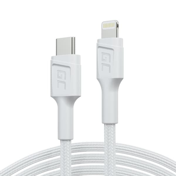 Kabel Bialy USB-C - Lightning MFi 1m d