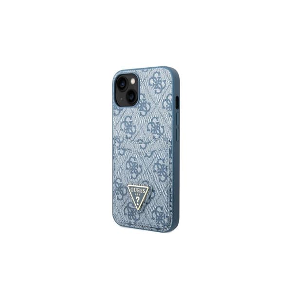 Kotelo Guess GUHCP13LP4TPB iPhone 13 Pro / 13 6,1\" hardcase 4G Triangle Logo Cardslot
