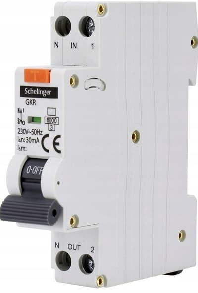 RCBO-BRYTARE 1P B 16A 30mA TYP A SCHELINGER