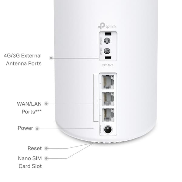 TP-Link Deco X10-4G 1-pak router