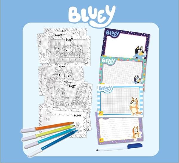Bluey 99382 LISCIANI Piirustuskoulu