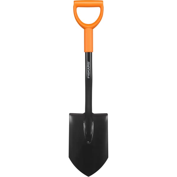 Fiskars Solid sort og orange saperka