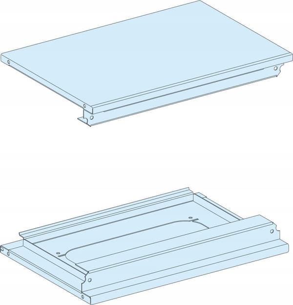 PrisaSet Top- og bunddæksler til horisontal forbindelse 450x600mm IP55 LVS08371