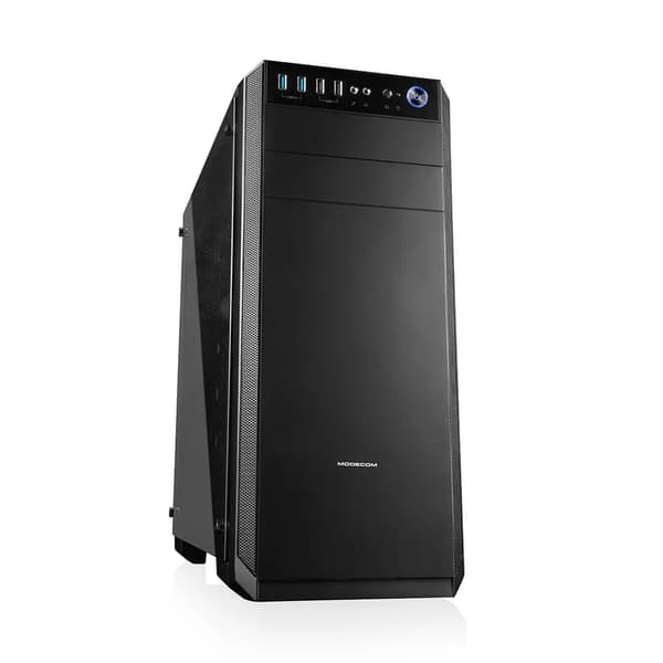 Kotelo MODECOM Oberon Pro Glass AT-OBERON-PG-10-000000-0002 (ATX, ITX, Micro ATX; väri musta)