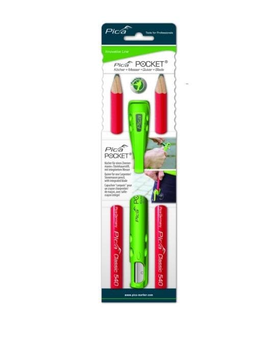 Pica Pocket med 1 snickarpenna 24cm