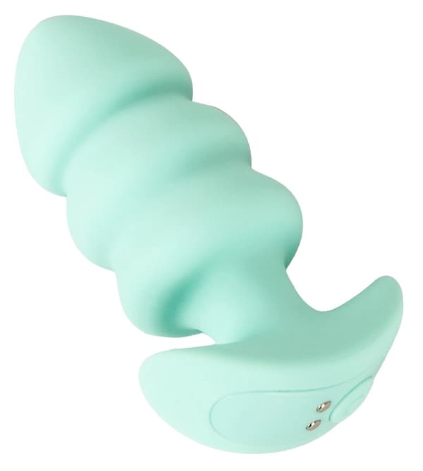 Cuties Vibrerende Mini Plug Grøn - Kompakt Silikone Intimt System USB