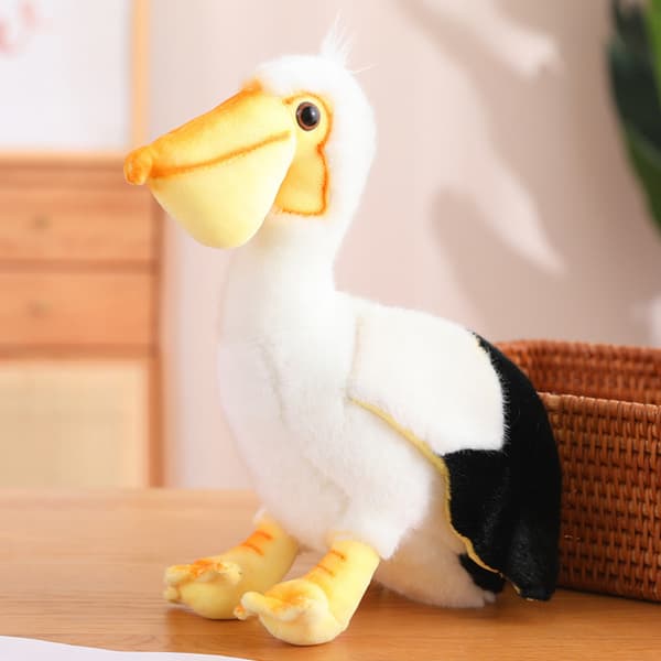 Pehmo Pelikaani Lintu Pehmolelu Maskotti Pehmolelu 24cm