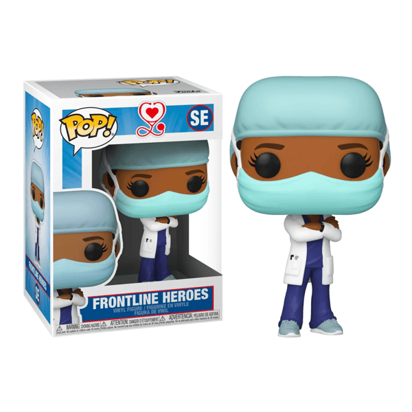 FUNKO POP HEROES: FRONTLINJE MEDARBEJDER - KVINDELIG #2