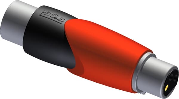 Adapter PROCAB CLP146, XLR (M) til XLR (F)