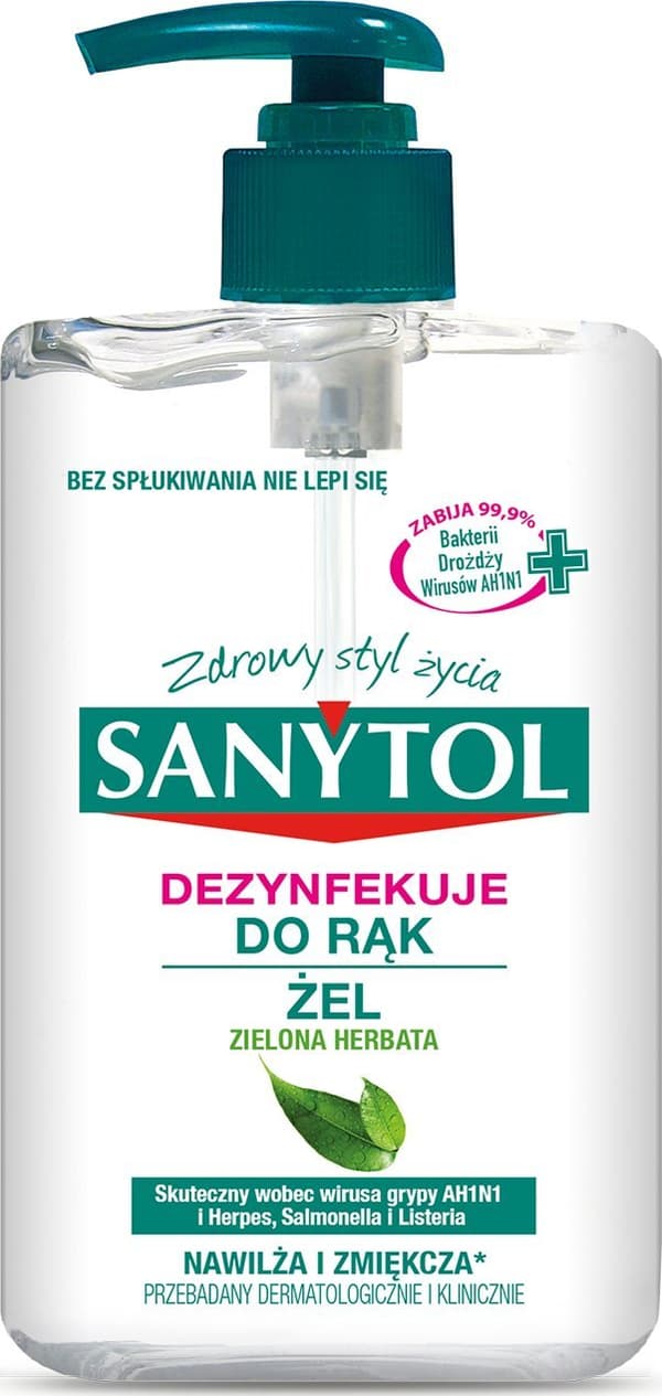 DESINFEKTIONSGEL TIL KRÆFTDISPENSER 250ML SANYTOL 3006
