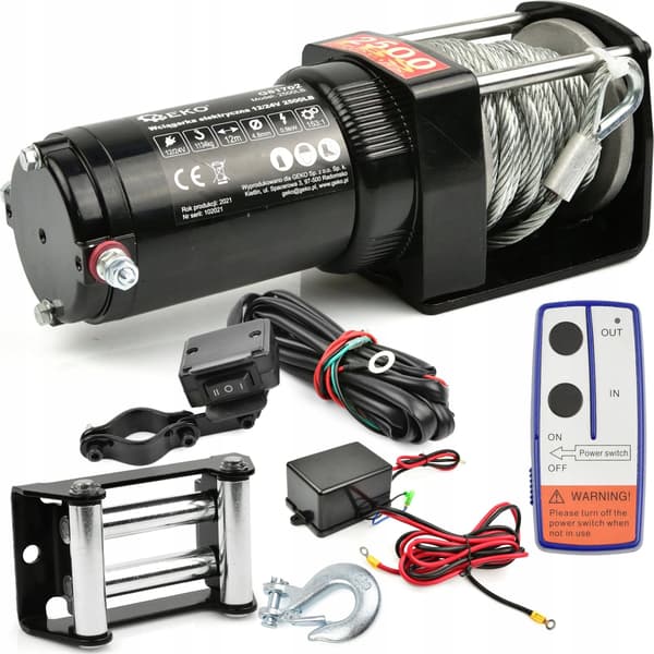 12V 2500LB elektrisk avdragare (2)