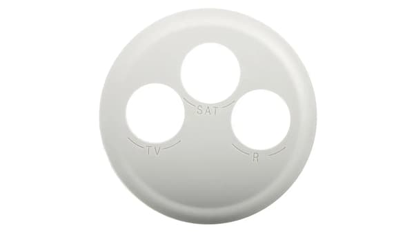 CELIANE TV/RD/SAT-pistorasian peitelevy valkoinen 068285