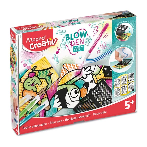 Uppblåsbara tuschpennor Pop'art MAPED CREATIV