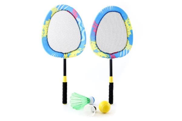 Badminton- og tennis sæt