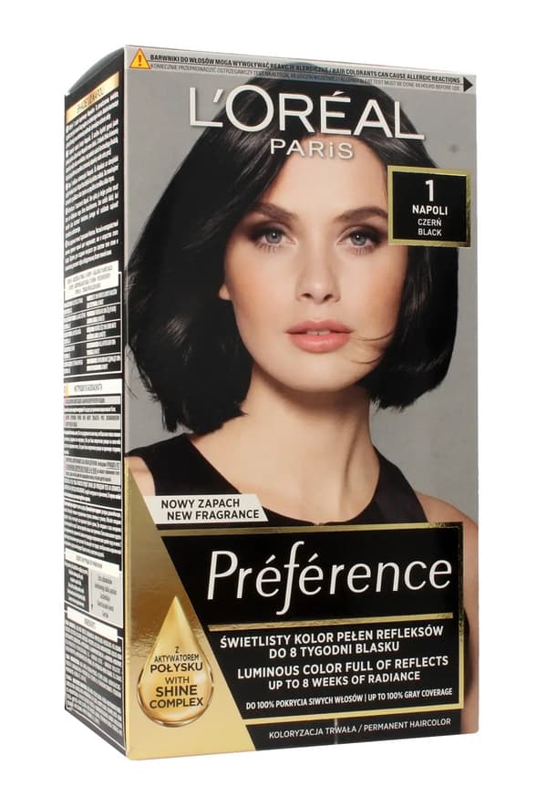 L'Oreal Paris Preference Hårfarve 1 Napoli Szern