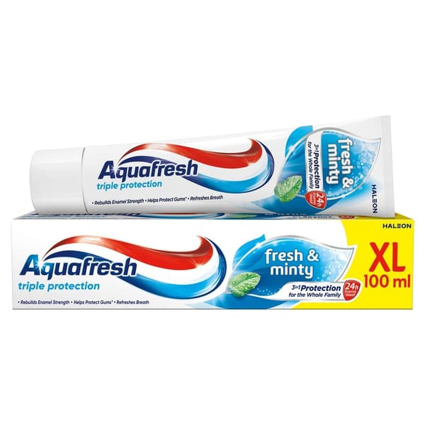 Aquafresh_Triple Protection Fresh And Minty Tandkräm 100ml