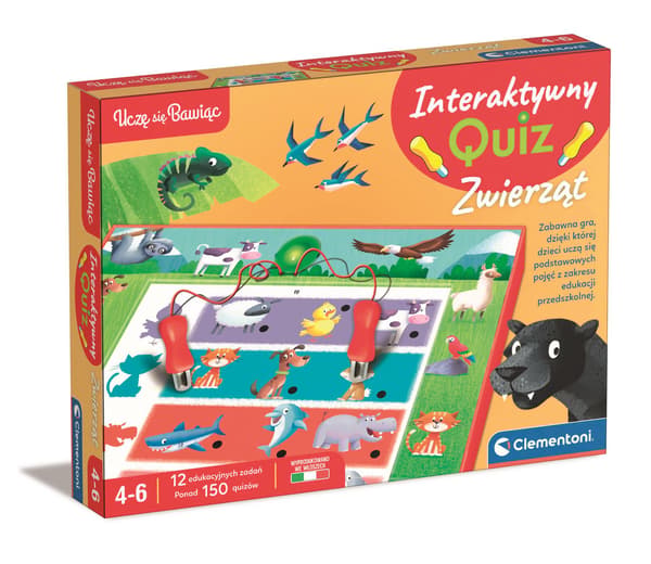 Clementoni Interaktiv Djurquiz 50942