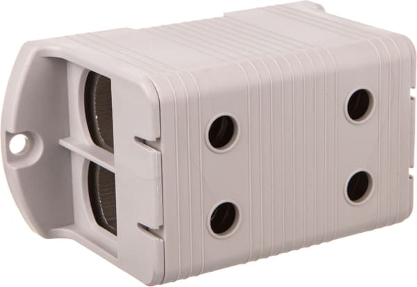 1-raitainen kiskoliitin ZJUN 2x240 harmaa R34RR-07010021701