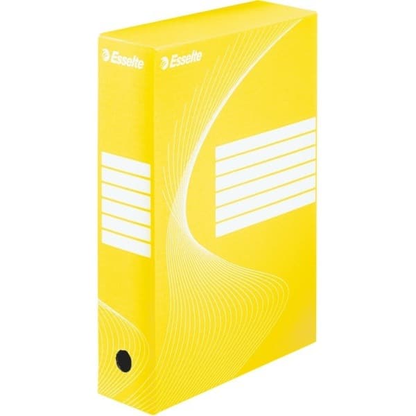 Esselte ARKIVPUDE 80mm 80x345x245mm ESSELTE GUL 1st.