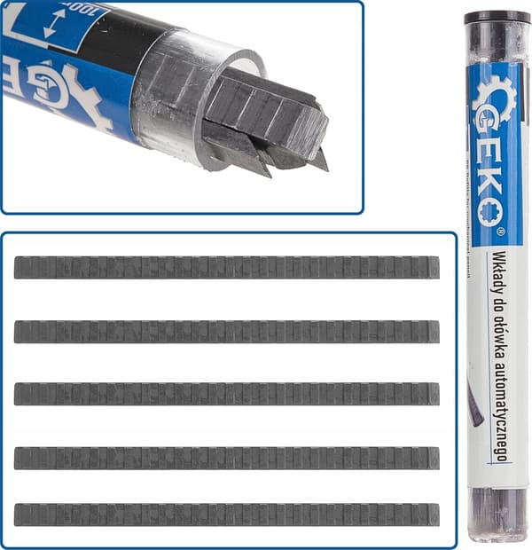 Stifter til stiftblyant 100x2mm 5 stk (500)