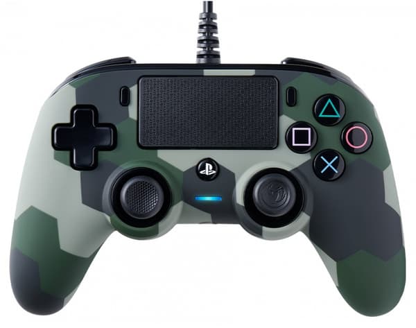 NACON PS4 trådbunden handkontroll Compact - kamouflagegrön