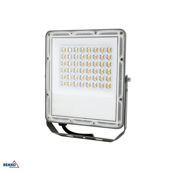 SMD LED-kohdevalo KASTEL2 100W 4000K 8720lm IP65 musta C64-LFK2-100BL-4K