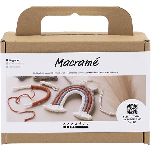 Makrame Sæt Regnbue
