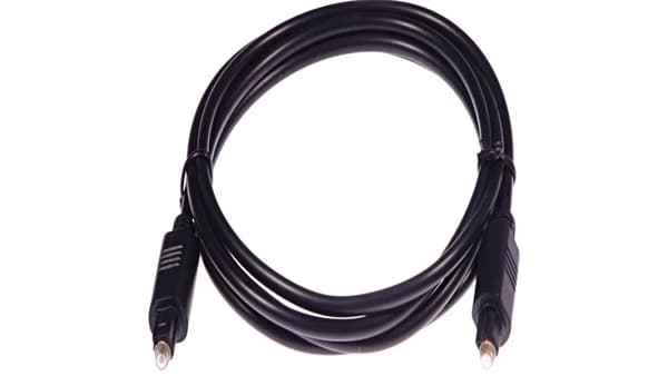 Kabel Libox Toslink - Toslink 1,5m sort (LB0028)