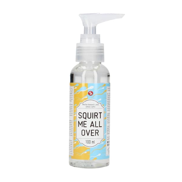 S-Line Squirt Me All Over Vandbaseret Glidecreme 100ml - Neutral Formel
