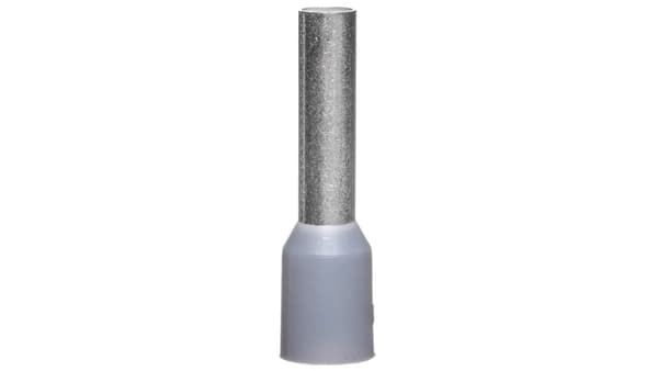 TI isoleret muffespids 4mm2/12mm grå fortinnet TI4L12 /100 stk. /