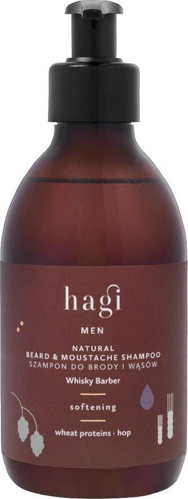 Hagi_whisky Barber shampoo til skæg og overskæg 300ml