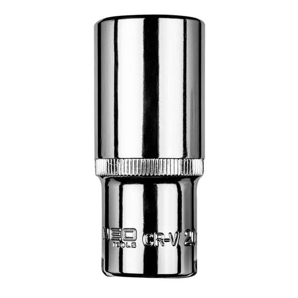 Neo-hylsy 6-kulmainen 3/8\" 20mm pitkä (08-195)