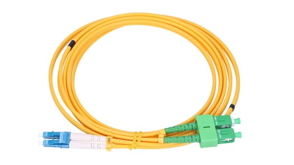 EXTRALINK patchkabel SC/APC-LC/UPC SM G.657A duplex 3.0mm 1m