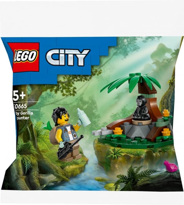 LEGO® City - Møde med en lille gorilla